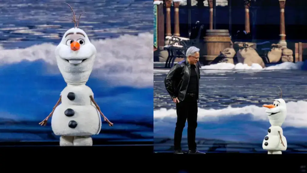 雪寶登上 GTC 2026 舞台！黃仁勳宣布 Disney × NVIDIA 聯手